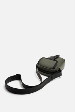 RUBBERISED CROSSBODY BAG - Zara фото 4