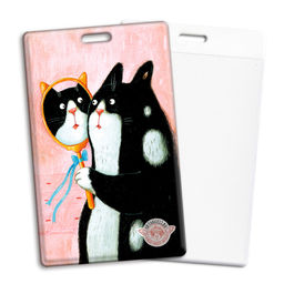 "Если хочешь прикоснуться к прекрасному - можешь потрогать меня!" Обложка на проездной