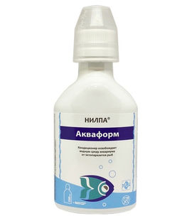 Кондиционер НИЛПА Акваформ 50мл, освобождает водную среду от экзопаразитов