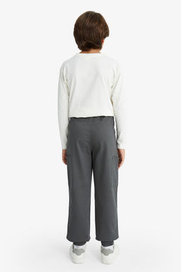 Kargo Gabardin Jogger Pantolon Erkek _ocuk - Defacto фото 6