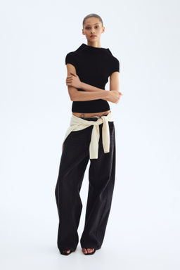 Top con cuello perkins - H&m фото 4