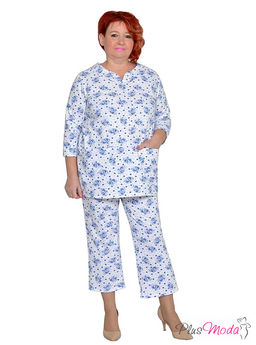 Туника Модель №1877 размеры 44-84 - Plusmoda фото 3