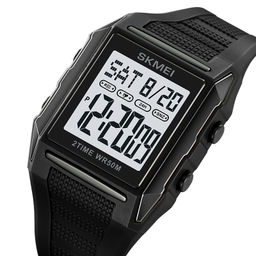 Часы наручные Skmei мужские электронные спортивные 2257black-white