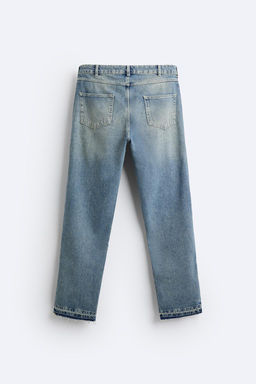 FLARED JEANS WITH ZIPS - Zara фото 8