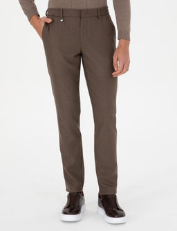 Kahverengi Ex. Slim Fit Kuma_ Pantolon