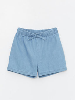 Beli Lastikli Basic K?z Bebek Jean ?ort