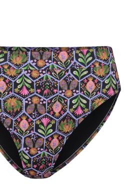 TRENDYOLMILLA Cicek Desenli Ucgen Yuksek Bel High Leg Hipster Bikini Tak?m? TBESS22BT0016  фото 19