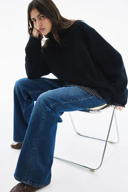 Jersey en mezcla de cachemira con cuello perkins - H&m фото 4