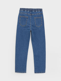 Beli Lastikli Regular Fit Erkek ?ocuk Jean Pantolon - Waikiki фото 2