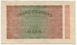 20000 марок 1923 года Германия