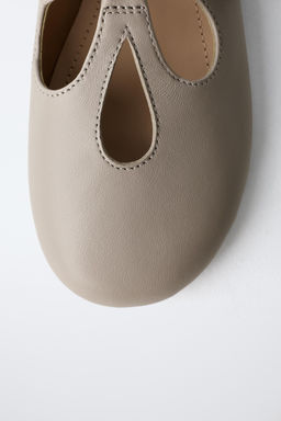 LEATHER BALLERINAS - Zara фото 6
