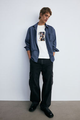 Camiseta con estampado Loose Fit - H&m фото 4