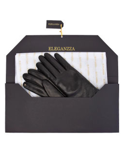 Перчатки женские ш+каш. TOUCH F-IS5500 black - Eleganzza фото 2