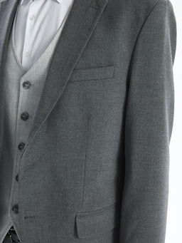 Standart Kal?p Erkek Blazer Ceket