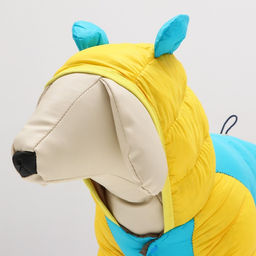 Комбинезон Медвежонок, размер 10 (ДС 25 см, ОГ 34 см, ОШ 24 см), жёлто-голубой - Simaland фото 5