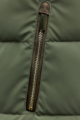 LONG PUFFER GILET - Zara фото 13