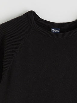 Bisiklet Yaka Erkek ?ocuk Triko Kazak