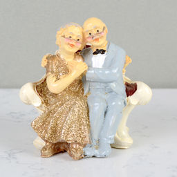 Фигурка Золотая свадьба 8,5х6х8 / FH-07 /уп 2/192/ - Галеонтрейд фото 3