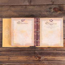 Родословная книга с рамкой под фото Семейная летопись, 22,5 х 23,7 см - Семейные традиции фото 5