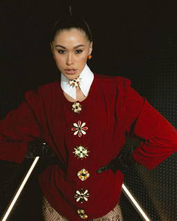 Брошь Винтаж №7 Red - Orgalica фото 2