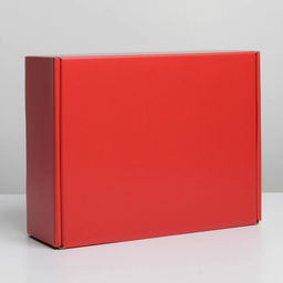 Коробка подарочная складная, упаковка, «Красная», 27 х 21 х 9 см
