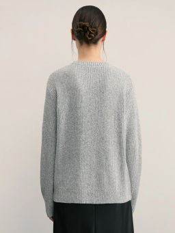 Джемпер с круглой горловиной / Zarina  фото 5