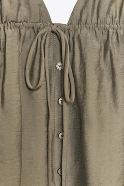 FLOWING STRAPPY TOP - Zara фото 7