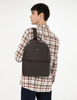 Erkek Kahverengi Deri S_rt _antas_