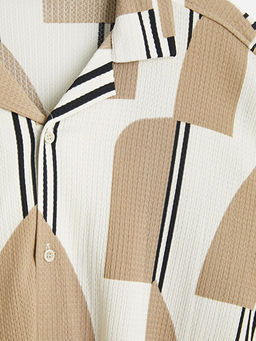 Regular Fit Desenli Erkek G?mlek