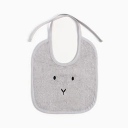 Набор Крошка Я (полотенце-уголок, рукавица, нагрудник), серый, 100% хл, 360 гр/м2  фото 8