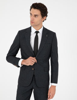 Костюм приталенного кроя темно-хаки - Cacharel фото 3