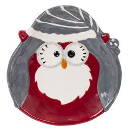 Тарелка "Сова", L13,5 W12,5 H2 см, 2в.