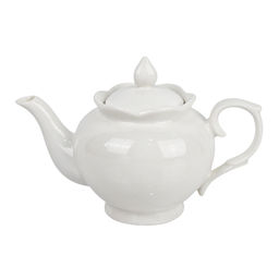 Чайник 600 мл заварочный фарфор белье арт. чз-22