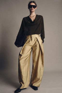 ZW COLLECTION DRAPED FLOWING BLOUSE