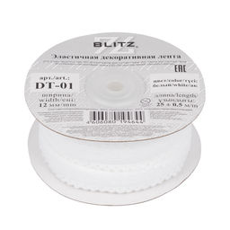 Лента BLITZ DT-01 эластичная 12 мм 3 25 м 0.5