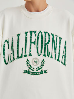 Свитшот CALIFORNIA свободного силуэта - NEVERLATE фото 3