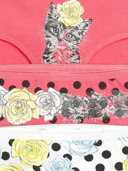 GULC3209/1(3шт. в упаковке) трусы для девочек - Pelican фото 2