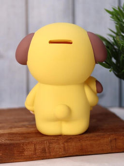 Копилка Family dog, yellow (17,5 см), пластик