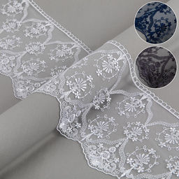 Кружево Gamma сетка 155 мм GKM-15502 в пакете 10 м 0.2 Турция