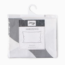 Наволочка LoveLife Полосы 50*70см, 100% хлопок, сатин, 125г/м  фото 3