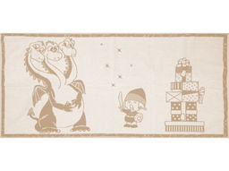 6с102.511ж2 Горыныч и подарки (лен3) Полотенце махровое 67х150см