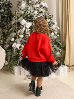 Свитшот MIRACLE красный, ПИТОН - Inzibe фото 5