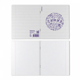 Цена за 5 шт. Тетрадь общая ученическая с пластиковой обложкой на скобе ErichKrause Chaos, Химия, 48 листов, клетка  фото 2