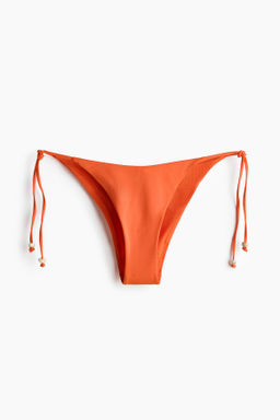 Braga de bikini con tiras de anudar