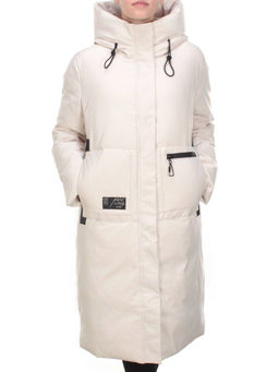 2236 MILK Пальто женское зимнее AKIDSEFRS (200 гр. холлофайбера) - Фабричный китай фото 2