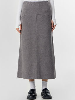 Юбка женская серая