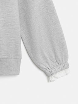 ACOOLA / Куртка детская для девочек Betana_jk серый меланж  фото 7