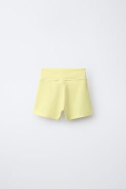 LEGGING CORTO RIB / Amarillo - Zara фото 2