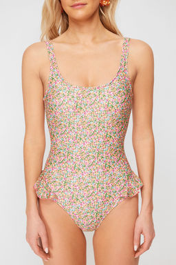 TRENDYOLMILLA Cicek Desenli F?rf?rl? Regular Mayo TBESS21MA0140  фото 4