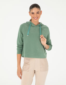 Ye_il Regular Fit Modal Kuma_ Sweatshirt